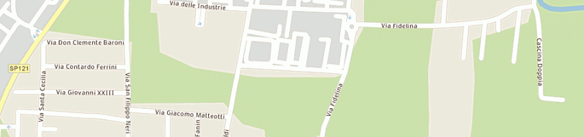 Mappa della impresa monguzzi di usuelli jole e figli (snc) a CARUGATE