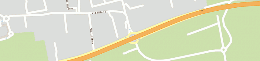 Mappa della impresa ics srl intermodal containers service a RODANO