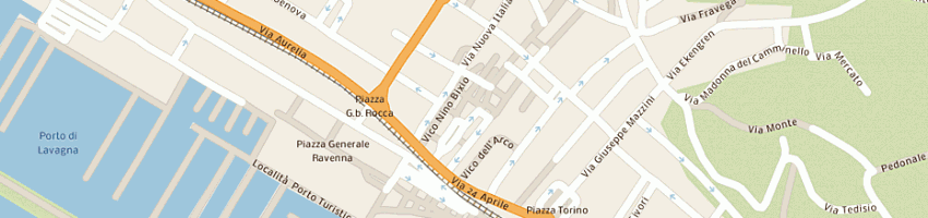 Mappa della impresa bar rico snc di nocera giancarlo e c a LAVAGNA