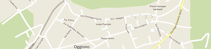 Mappa della impresa bar paninoteca red point a OGGIONO