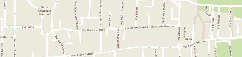 Mappa della impresa eletrika di porcellini alberto a CARUGATE