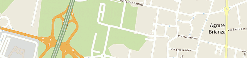 Mappa della impresa millenium srl a AGRATE BRIANZA