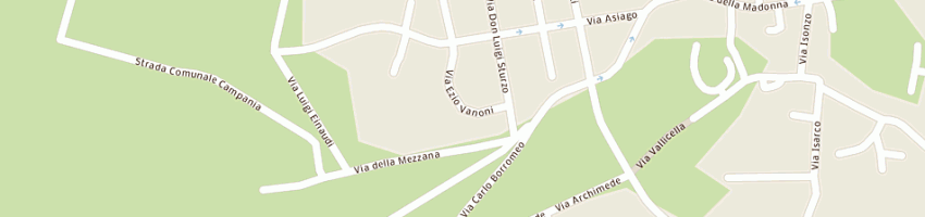 Mappa della impresa fumagalli giuseppe adolfo a VIMERCATE