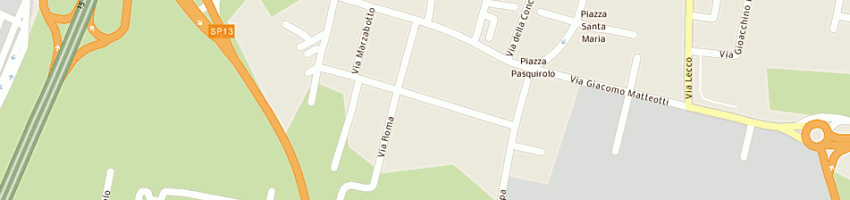 Mappa della impresa comune di agrate brianza a AGRATE BRIANZA