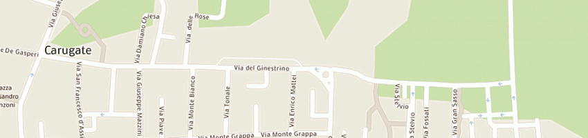 Mappa della impresa dmbrain srl a CARUGATE