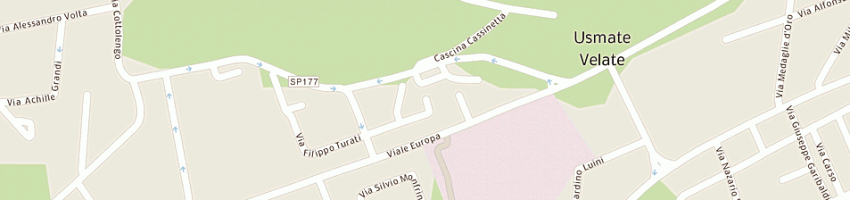 Mappa della impresa corradi luigi a USMATE VELATE