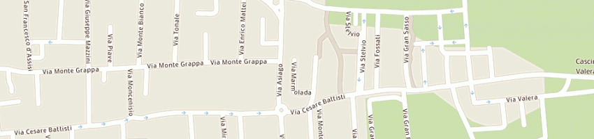 Mappa della impresa della zoppa mauro a CARUGATE