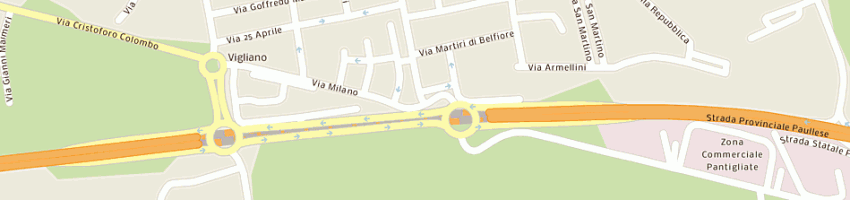 Mappa della impresa bianchi pietro a PANTIGLIATE