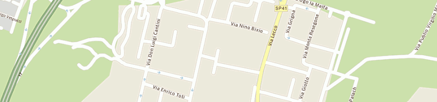 Mappa della impresa istituto nazionale previdenza sociale a MONZA