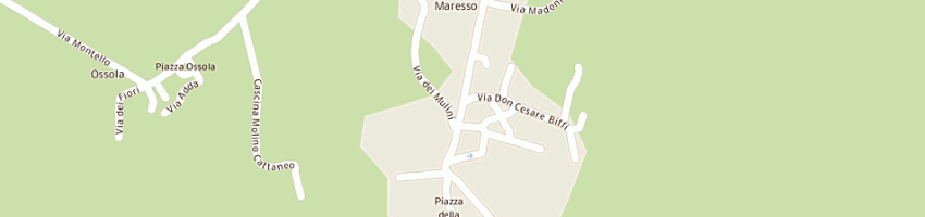 Mappa della impresa cazzaniga dino giulio a MISSAGLIA