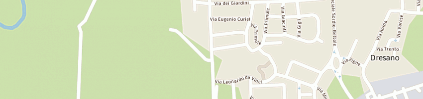 Mappa della impresa david auto (srl) a DRESANO