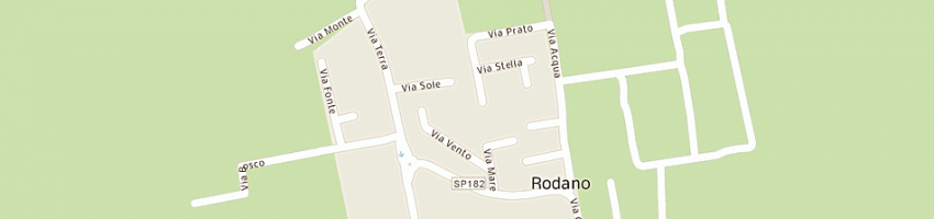 Mappa della impresa ics srl intermodal containers service a RODANO