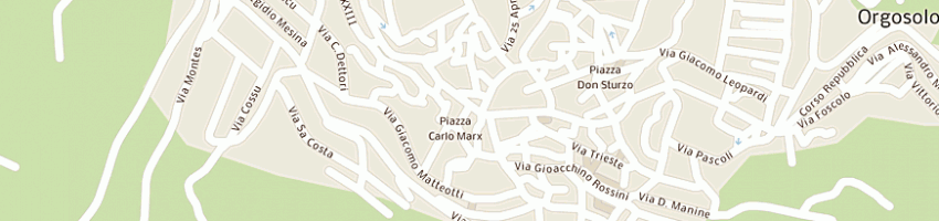 Mappa della impresa l'officina del computer di piera cadinu a ORGOSOLO