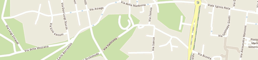 Mappa della impresa moise aurelia a VIMERCATE