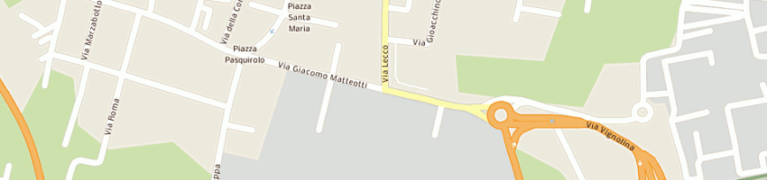 Mappa della impresa dga di delli santi gennaro e c sas a AGRATE BRIANZA