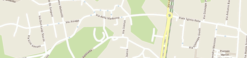 Mappa della impresa passoni giuseppe di passoni giuseppe e c snc a VIMERCATE