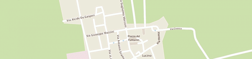 Mappa della impresa manzoni laura e cesare snc a RODANO