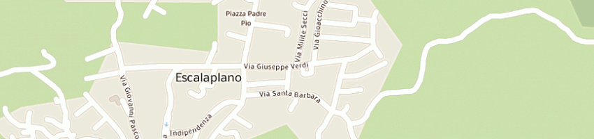 Mappa della impresa mereu raffaele a ESCALAPLANO