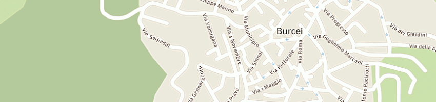 Mappa della impresa zuncheddu giuseppe a BURCEI