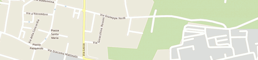Mappa della impresa ajb olivero di bosco angela e c sas a AGRATE BRIANZA