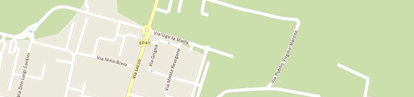 Mappa della impresa garnet sas di leopoldo iurino e c a AGRATE BRIANZA