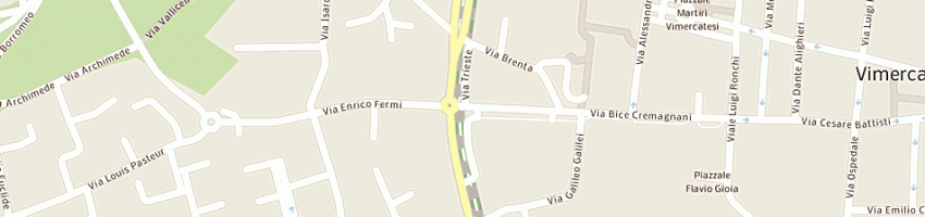 Mappa della impresa mack rapid di brambilla carmen a VIMERCATE