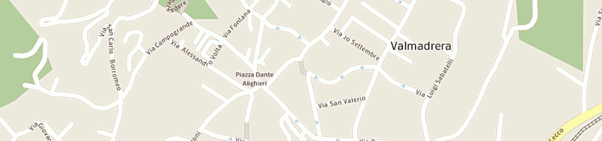 Mappa della impresa club alpino italiano sezione di valmadrera a VALMADRERA