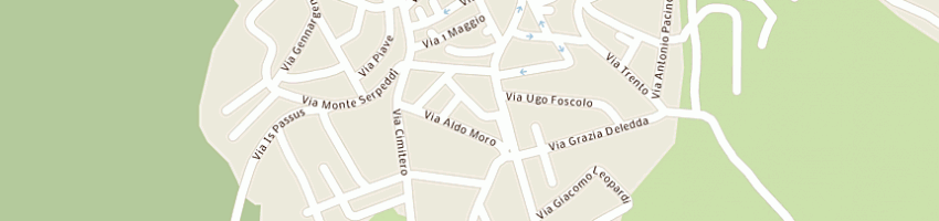 Mappa della impresa surcis raffaele a BURCEI