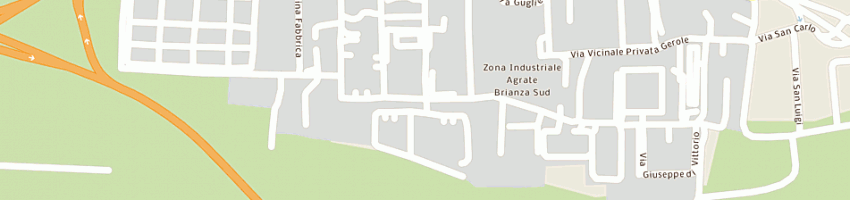 Mappa della impresa vismara pietro di giuseppe ambrogio marco vismara (snc) a AGRATE BRIANZA