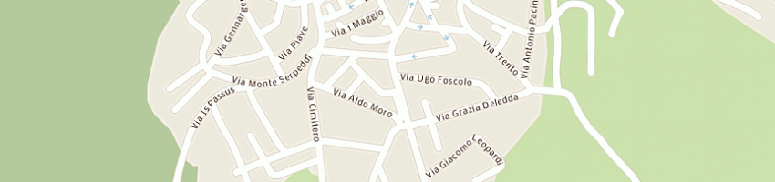 Mappa della impresa pisu angelo a BURCEI