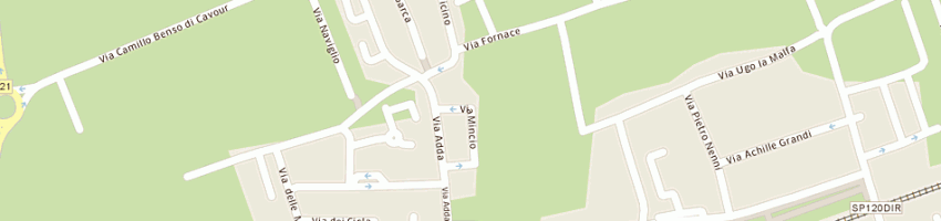 Mappa della impresa elettrica tp a CERNUSCO SUL NAVIGLIO