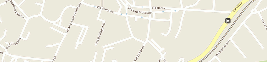 Mappa della impresa butti giuseppe a VALMADRERA