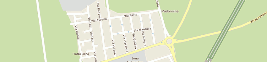 Mappa della impresa termo service di spoldi davide a DRESANO