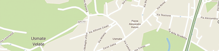 Mappa della impresa transline srl a USMATE VELATE