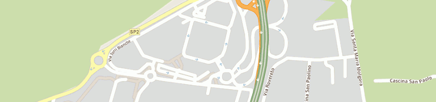 Mappa della impresa sanmarco informatica spa a VIMERCATE