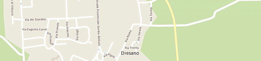 Mappa della impresa comune di dresano a DRESANO