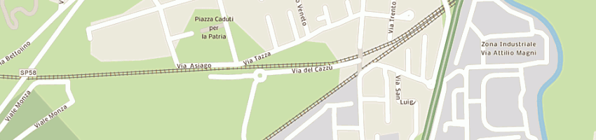 Mappa della impresa mastergolf srl a USMATE VELATE