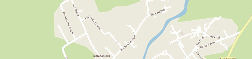 Mappa della impresa rastelli claudio snc di rastelli angelo e c a VILLANTERIO