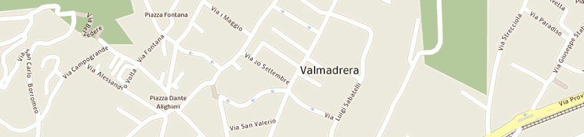 Mappa della impresa banca banca popolare di milano a VALMADRERA