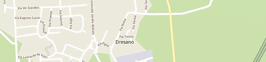 Mappa della impresa moretti sergio a DRESANO