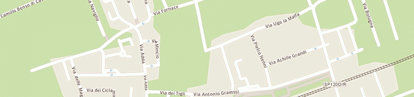 Mappa della impresa poch zanini italia snc di guillermo poch e andrea zanini vallin a CERNUSCO SUL NAVIGLIO