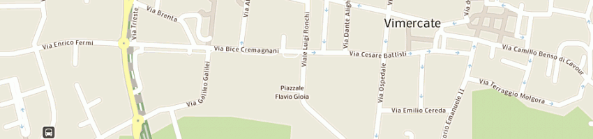 Mappa della impresa ore-fra snc di orengo marco e franzioni fabrizio a VIMERCATE
