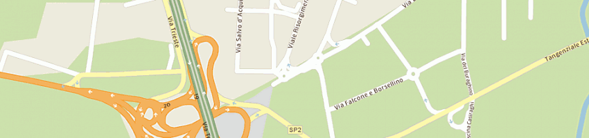 Mappa della impresa gest service (srl) a VIMERCATE