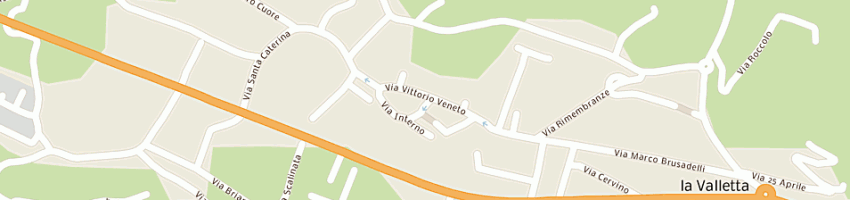 Mappa della impresa corno giulio a PEREGO