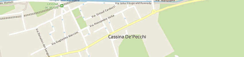 Mappa della impresa cursoni sas di gianni cursoni e c a CASSINA DE PECCHI