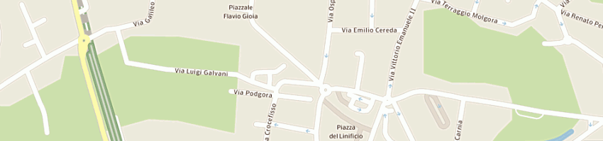Mappa della impresa labor 93 srl a VIMERCATE