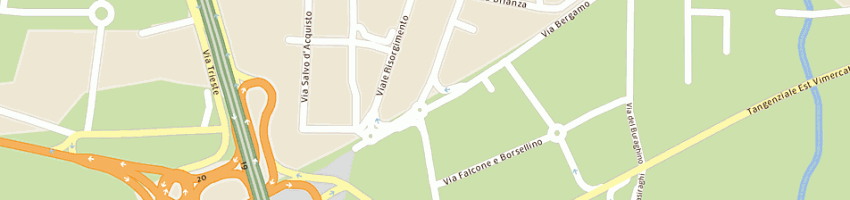 Mappa della impresa vimefer di vimercati luigi e c (snc) a VIMERCATE