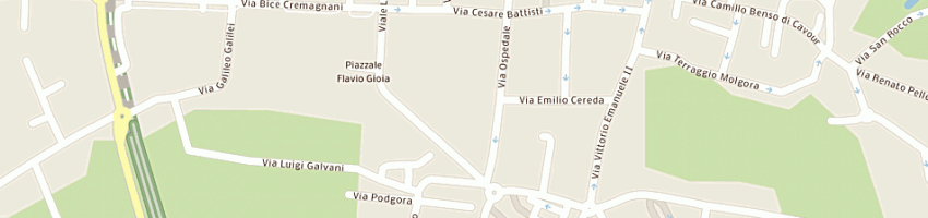 Mappa della impresa vannella angelo michele a VIMERCATE