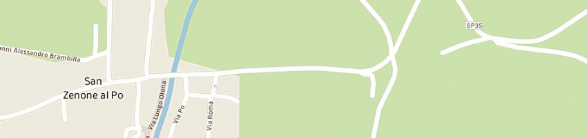 Mappa della impresa municipio a SAN ZENONE AL PO
