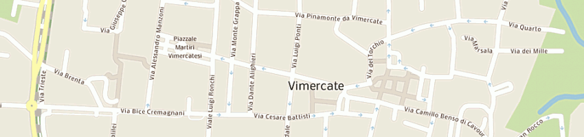 Mappa della impresa 4mktg - for marketing srl a VIMERCATE